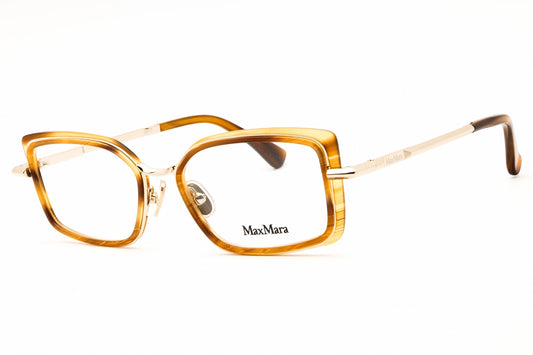 Max Mara MM5186-050 Brown Rectangle Eyeglasses 53mm
