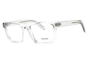 Prada 0PR C03V-17P1O1 Crystal Grey Rectangular Eyeglasses 55mm Eyeglasses