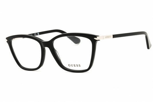 Guess GU2880-001 Shiny Black Rectangular Eyeglasses 54mm