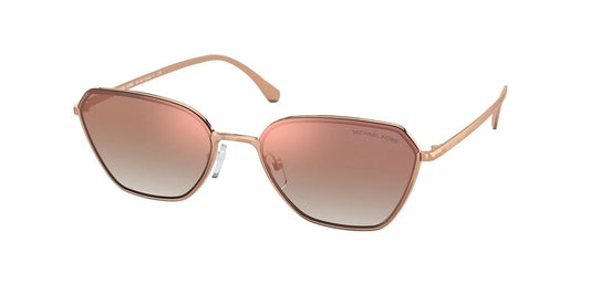 Michael Kors 0MK1081-11086F-56 Rose Gold Full Rim SUNGLASSES 0mm Sunglasses
