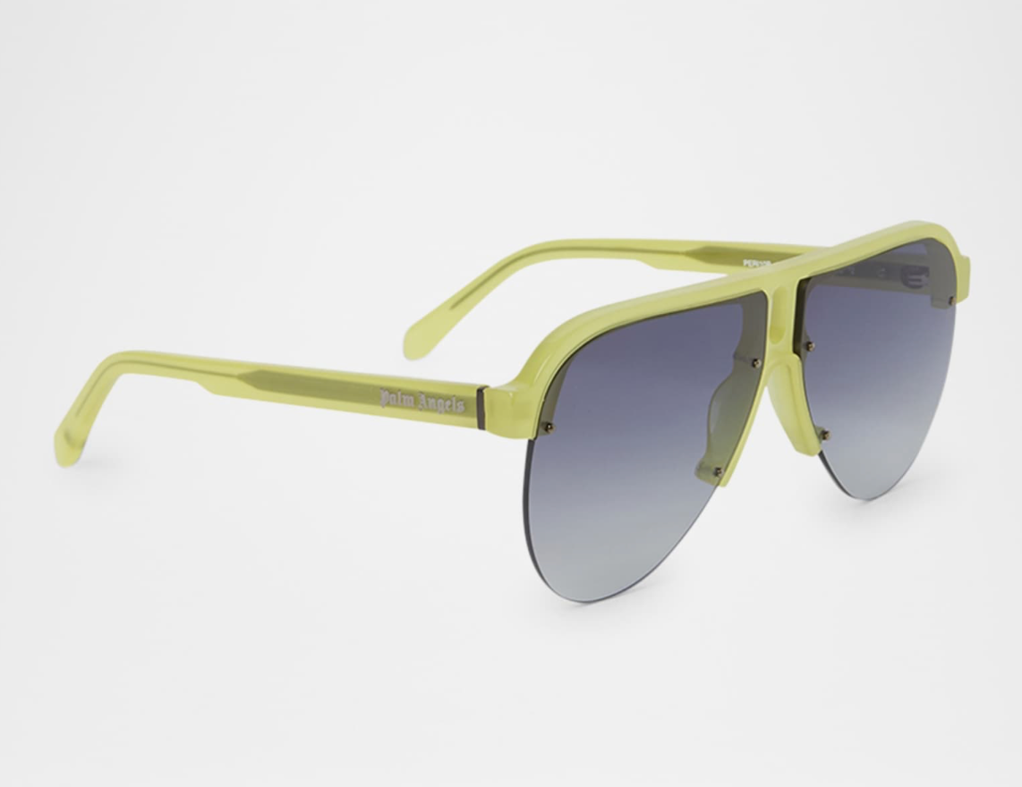 Palm Angels TRINITY-PERI10BS25PLA0011809 62mm New Sunglasses