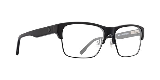 Spy SPY5700000000022 Gloss Black Rectangle Eyeglasses 57mm
