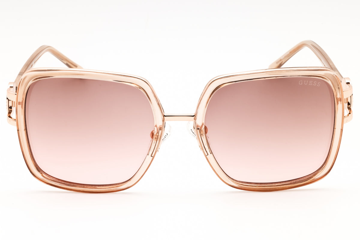 Guess GU00180-57T shiny beige Oversized Sunglasses 56mm Sunglasses