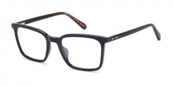 Fossil FOS-7148-PJP-53 Black Rectangle Eyeglasses 53mm Eyeglasses