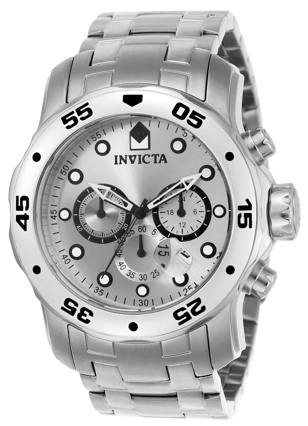Invicta 0071 0071 Watch - Silver Dial Stainless Steel Band