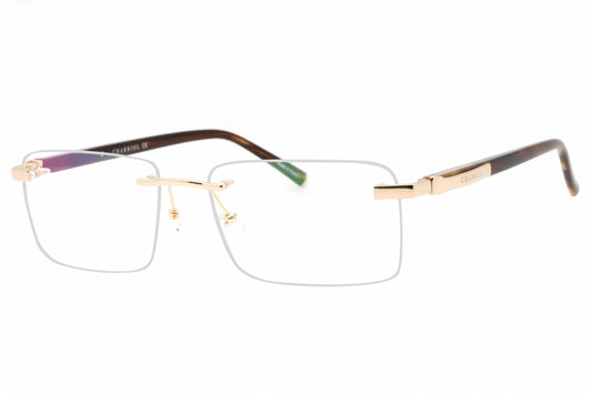 Charriol PC75112-C01 eyeglasses in shiny gold frame with clear lenses