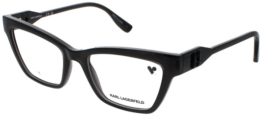 Karl Lagerfeld KL6135-015-53 Grey Cat Eye Eyeglasses 53mm