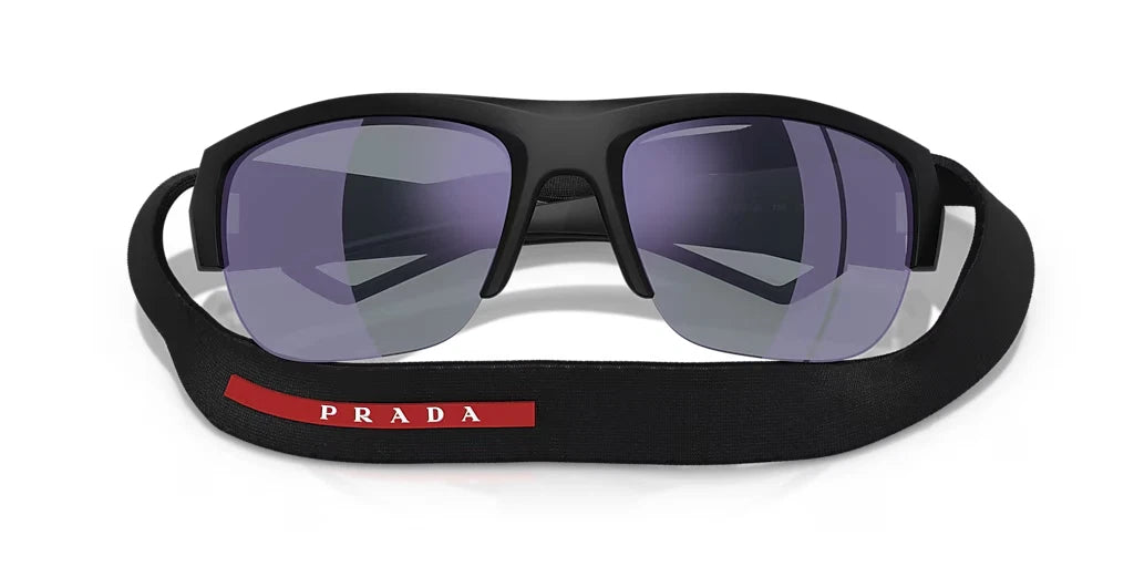 Prada 0PSA01S-1BO10J-69 sunglasses in black frame with gray lenses