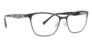 Vera Bradley Paulina Mahogany Medallion 5216 52mm New Eyeglasses