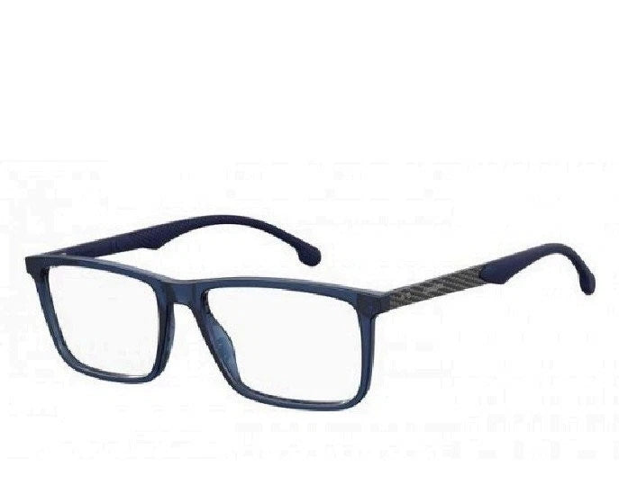 Carrera CA8839-FLL-55 Matte Blue Rectangle Eyeglasses 55mm Eyeglasses