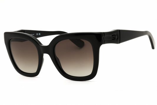 Longchamp LO793S-001 Black Rectangle Sunglasses 53mm
