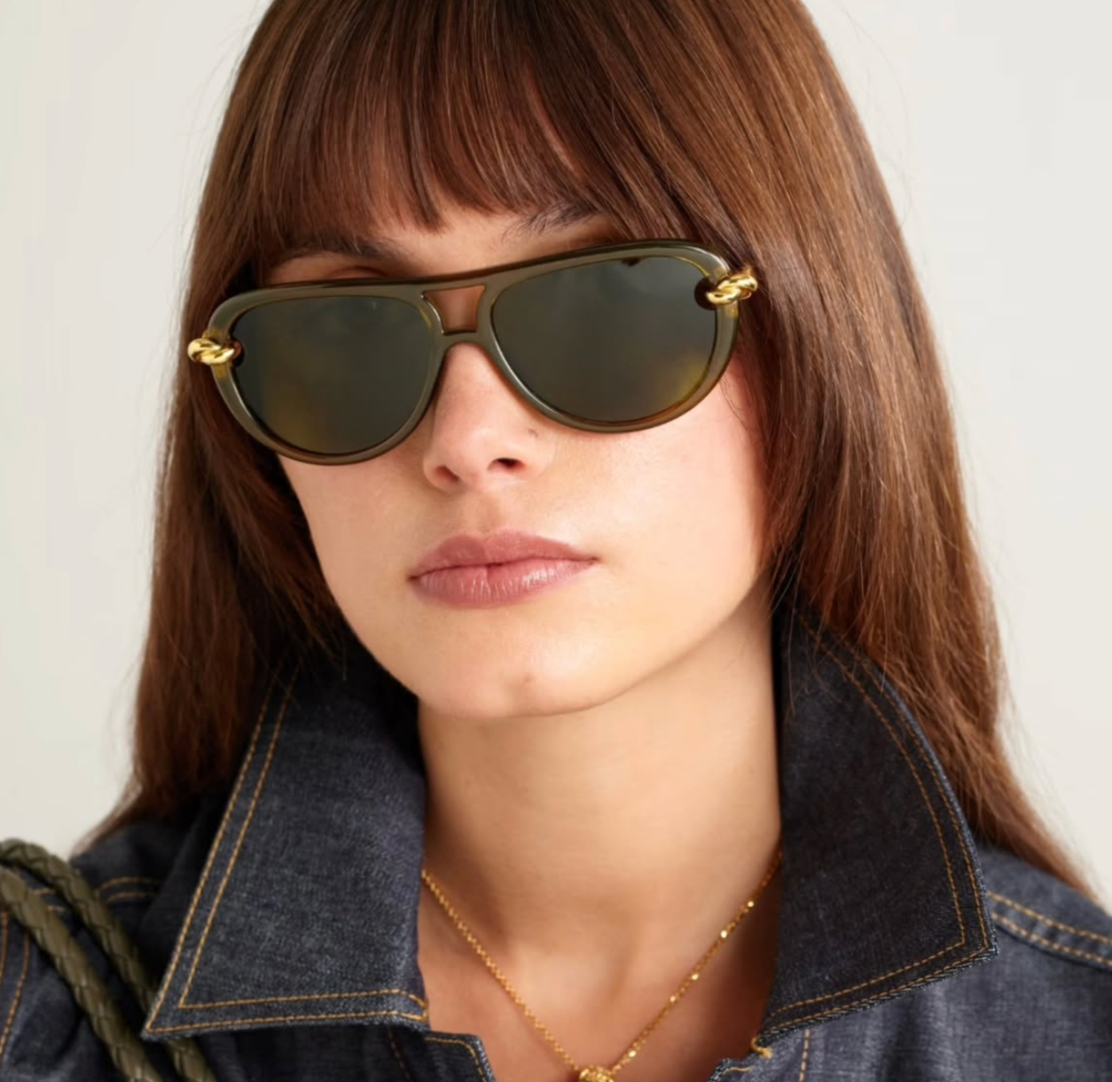 Bottega Veneta BV1418S-003 58mm New Sunglasses