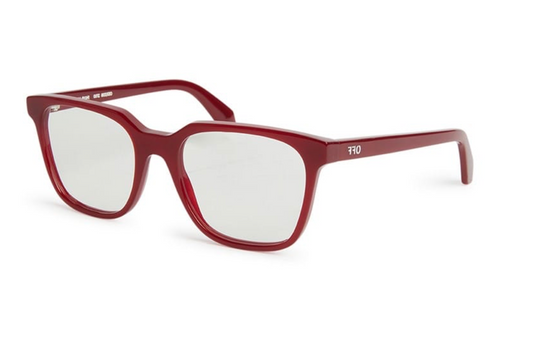 Off-White Style 38 Burgundy Blue Block Light 54mm New Eyeglasses