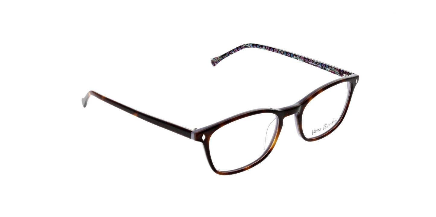 Vera Bradley Kari Lilac Medallion 4919 49mm New Eyeglasses