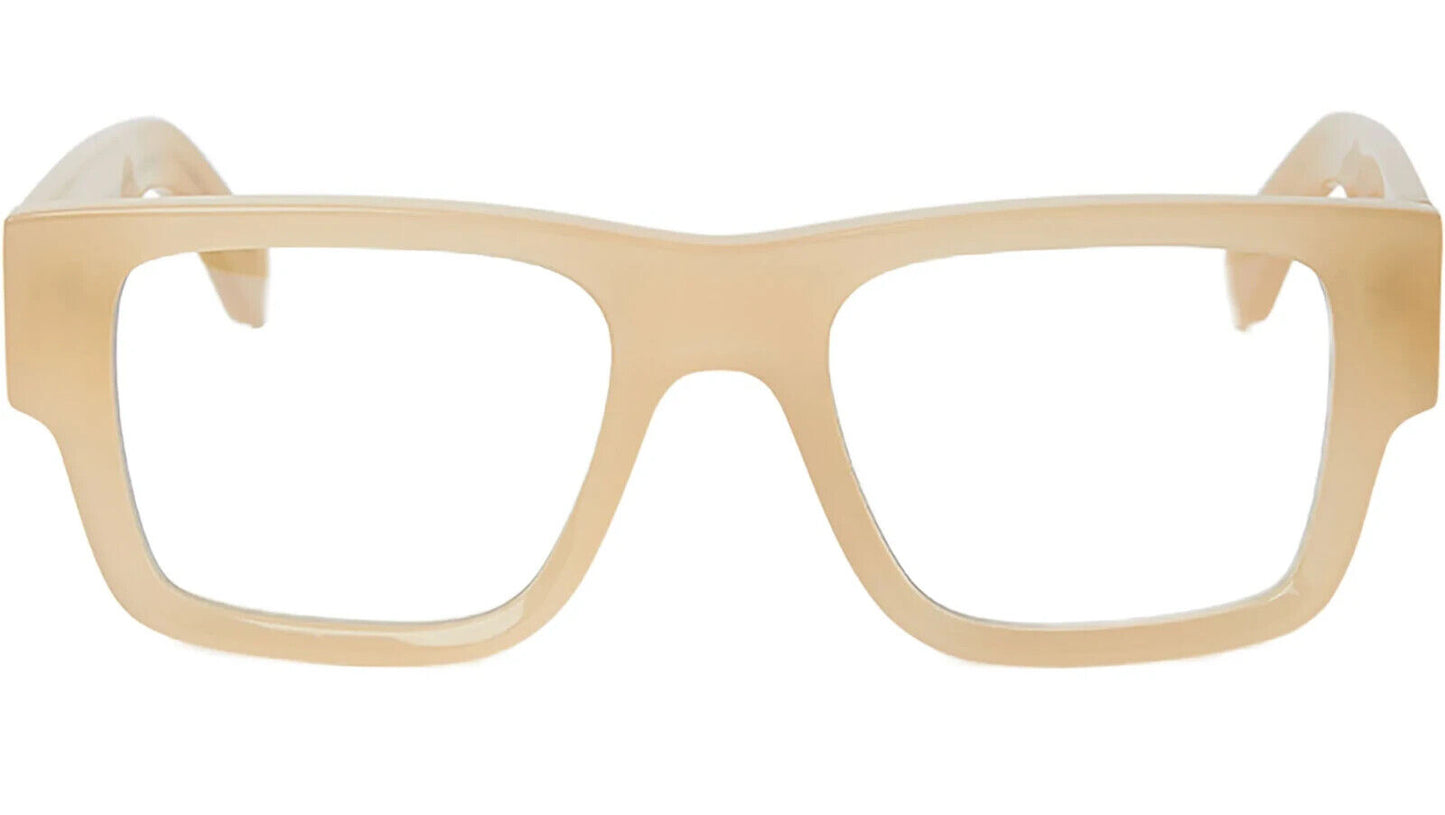Off-White Style 40 Sand Blue Block Light 52mm New Eyeglasses