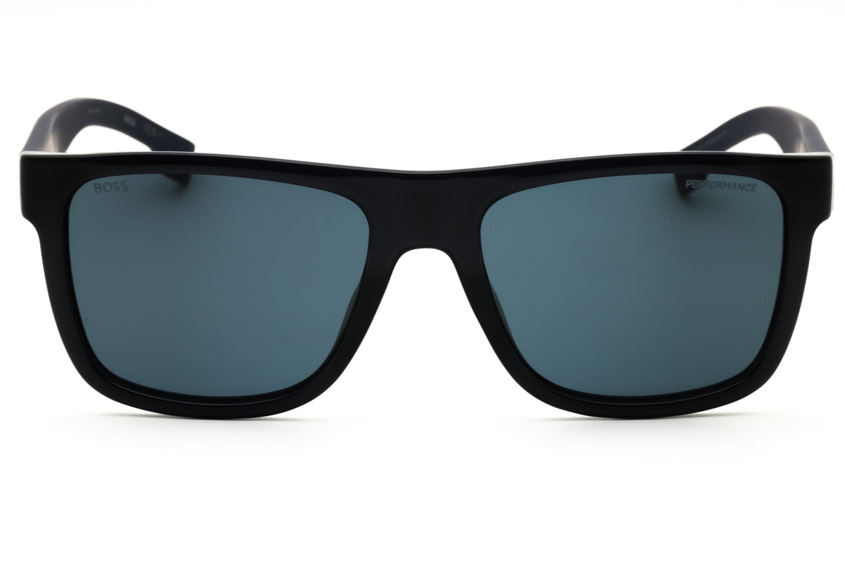 Hugo Boss BOSS 1647/S-0PJP Z8 BLUE Rectangular Sunglasses 55mm Sunglasses
