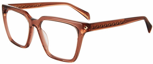 Police VPLG28-0805-53 Brown  Eyeglasses 53mm