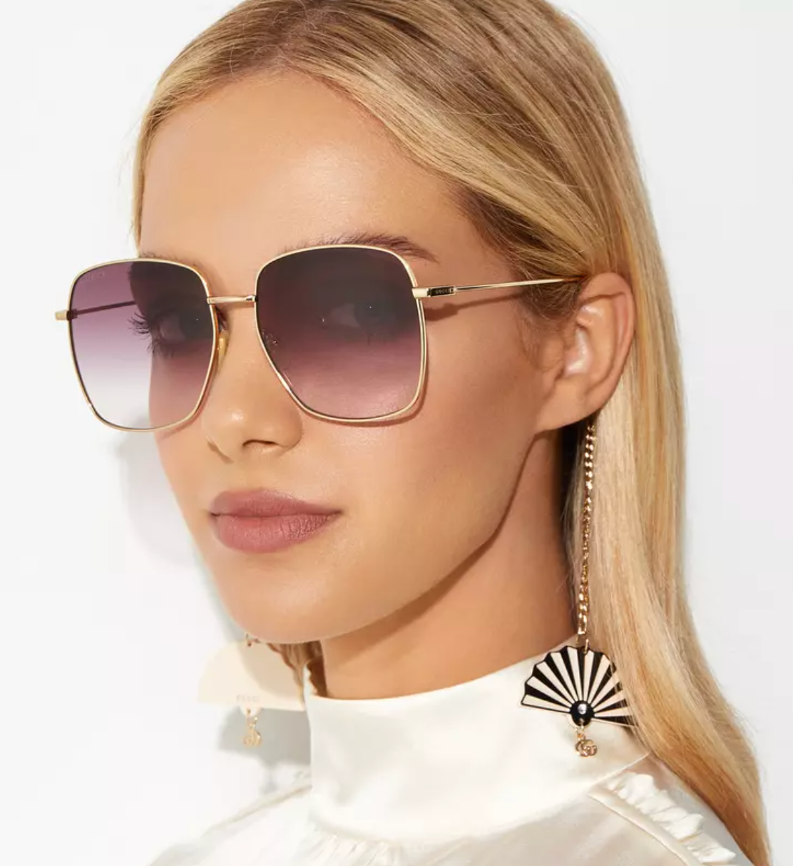 Gucci GG1031S-010 59 New Sunglasses