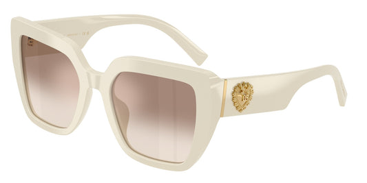 Dolce & Gabbana 0DG4538-331294 Cream Oversized Sunglasses 54mm Sunglasses