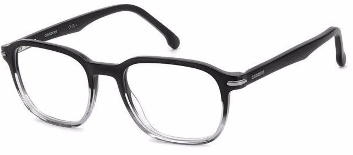 Carrera CARRERA320-08A-51 Black Grey Rectangle Eyeglasses 51mm Eyeglasses
