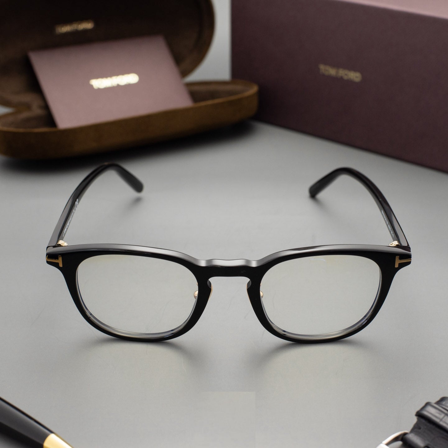 Tom Ford FT5725-D-B-N-001 48mm New Eyeglasses