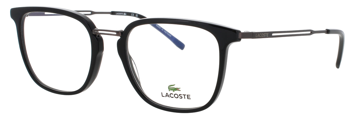 Lacoste L2853PC-N-001-52 BLACK  Men's Eyeglasses 52mm Eyeglasses