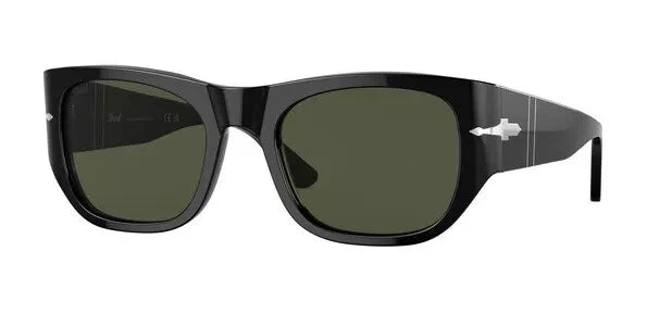 Persol 0PO3308S 95/31 51 Black Square  51mm Sunglasses