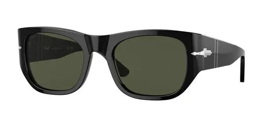 Persol 0PO3308S 95/31 51 Black Square  51mm Sunglasses