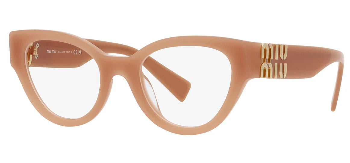 Miu Miu 0MU01VV-14H1O1-50 Clear Geometric EYEGLASSES 50mm Eyeglasses