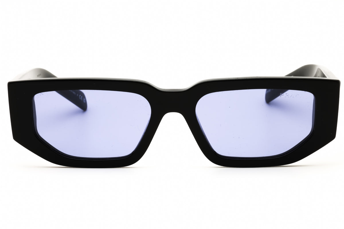 Prada 0PR 09ZS-16K01O Black Rectangular Sunglasses 54mm Sunglasses