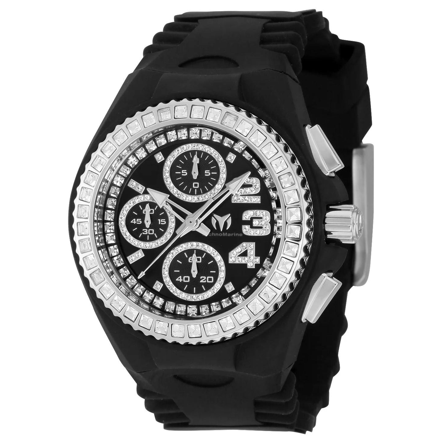 TechnoMarine TM-121192 TM-121192 Watch - Black Dial Silicon Band