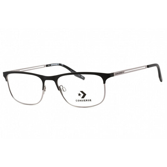 Converse CV1000-N-001 eyeglasses in matte black frame with clear lenses