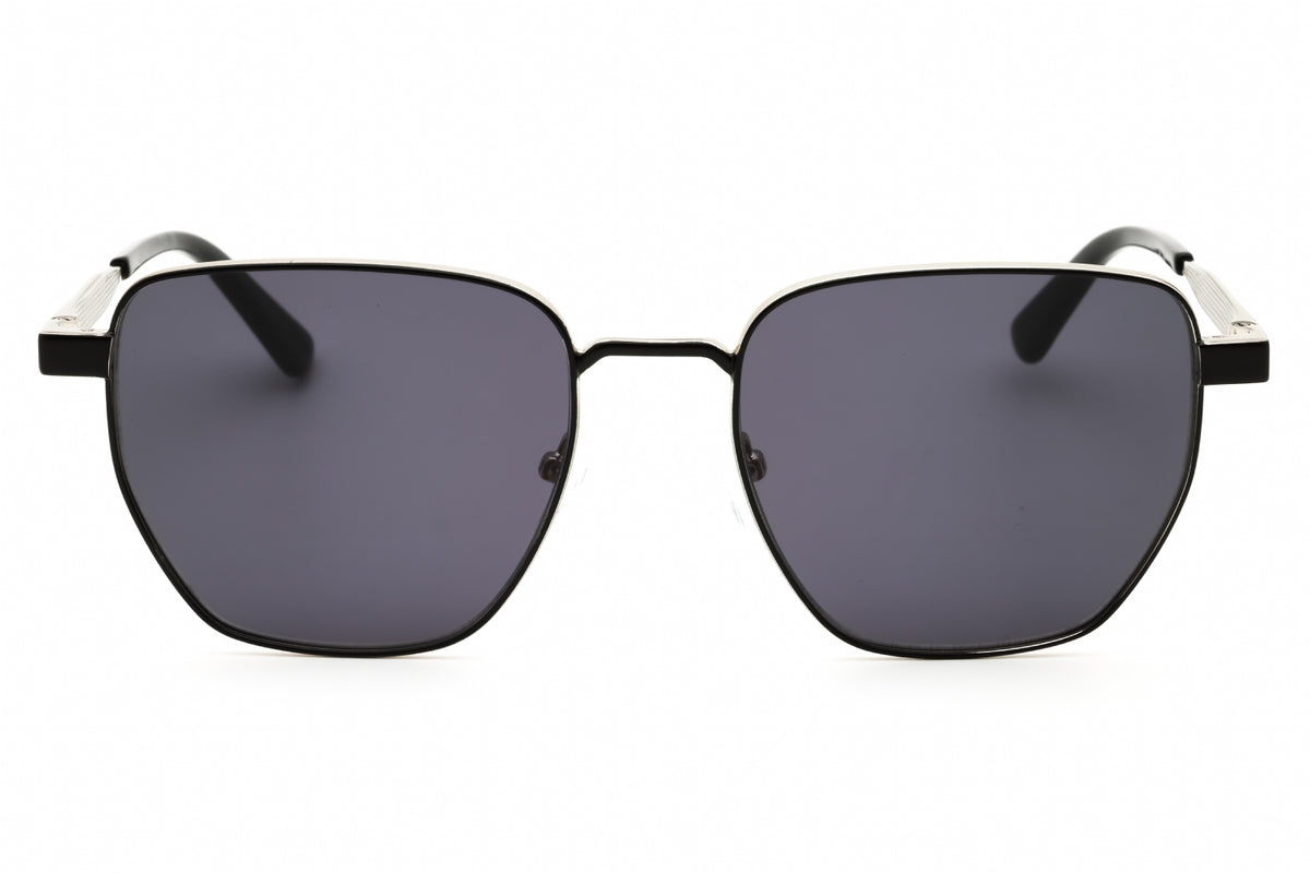 Calvin Klein CK25100SN-002 MATTE BLACK Rectangular Sunglasses 53mm