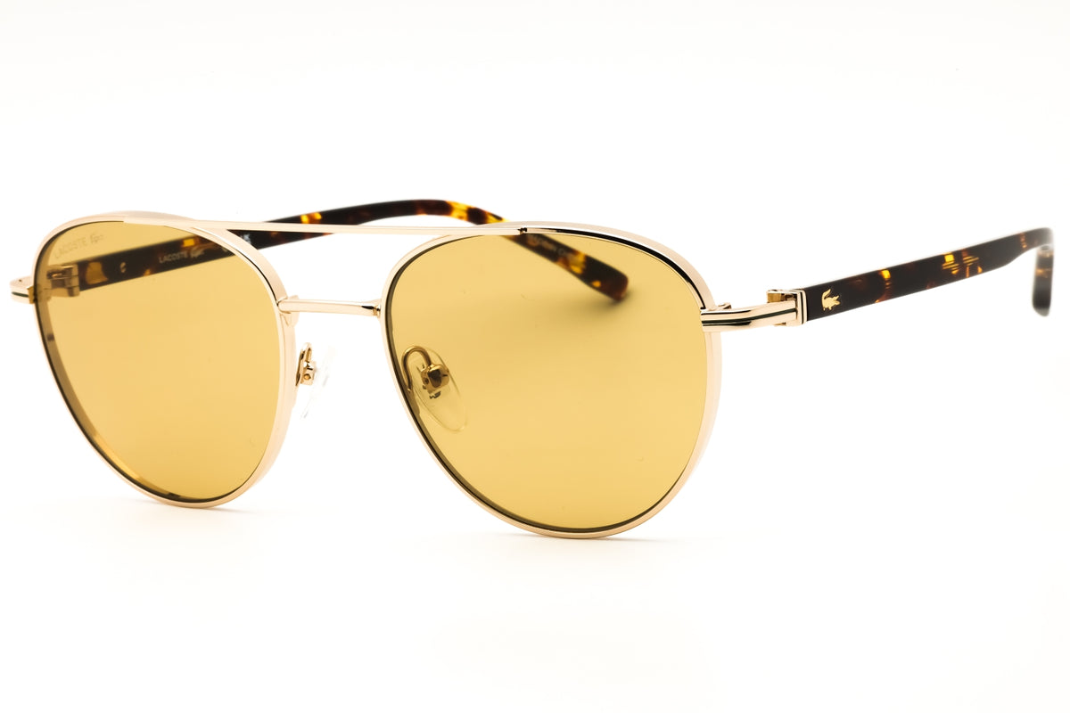 Lacoste L271S-714 GOLD Round Sunglasses 54mm Sunglasses