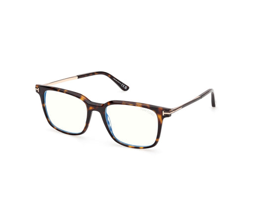 Tom Ford FT6124-B-53052-53 Dark Havana Square  53mm Eyeglasses