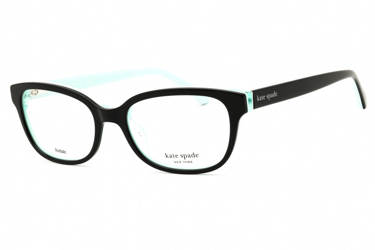 Kate Spade VIOLETTE-807 BLACK Oval Sunglasses 49mm Sunglasses
