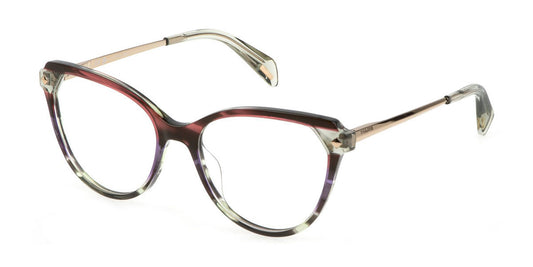 Police VPLL27-0GG6-53 Brown  Eyeglasses 53mm
