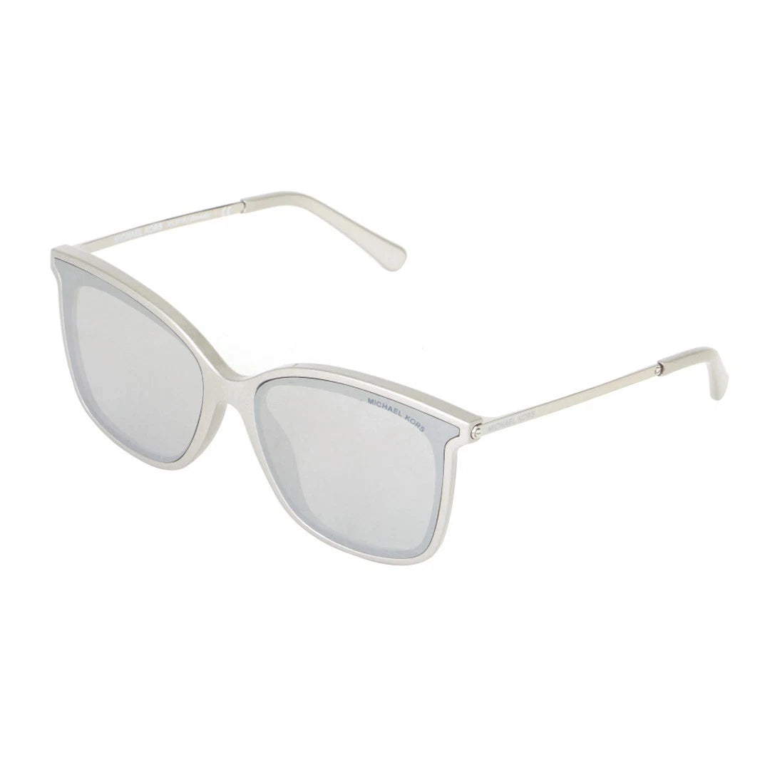 Michael Kors 0MK2079U-387873-61 Silver-Tone Full Rim SUNGLASSES 61mm Sunglasses