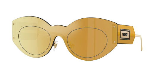 Versace VE2276-10027P Brown Geometric Sunglasses 44mm