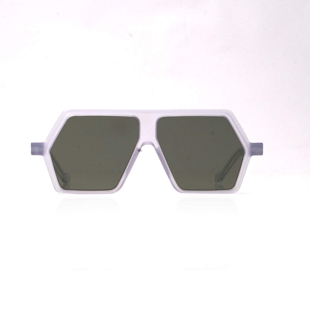 Vava BL0001-CRIS-Mat GRE SIL 54mm New Sunglasses