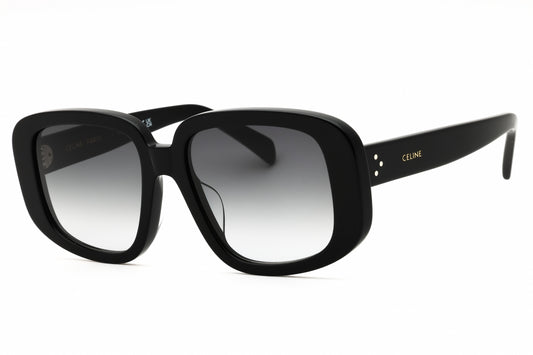 Celine CL40299U-01B 55mm New Sunglasses