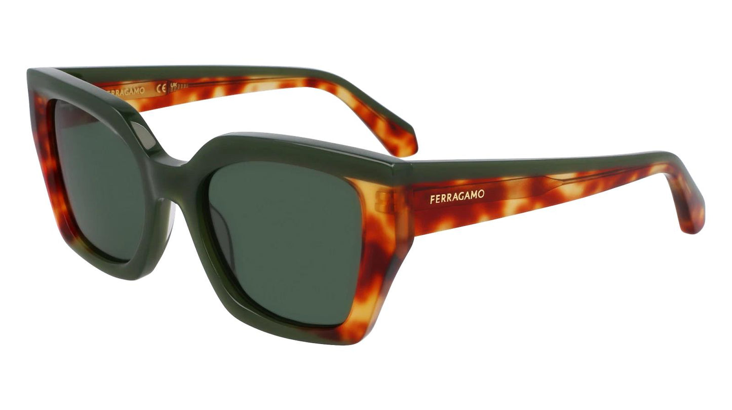 Salvatore Ferragamo SF2035S-335-5219 52mm New Sunglasses