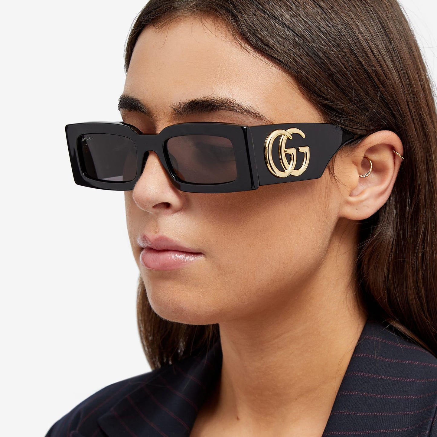 Gucci GG1425S-001-53 53mm New Sunglasses