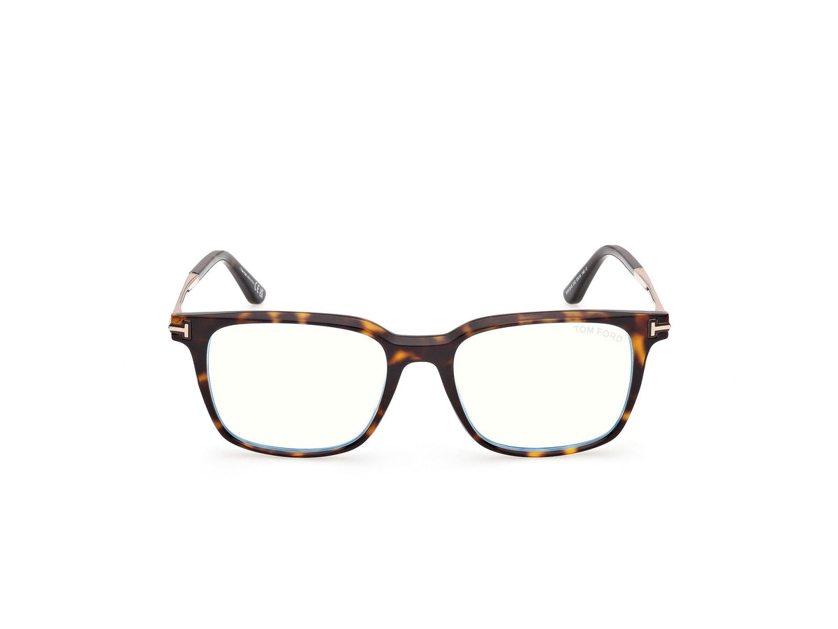 Tom Ford FT6124-B-53052-53 Dark Havana Square  53mm Eyeglasses