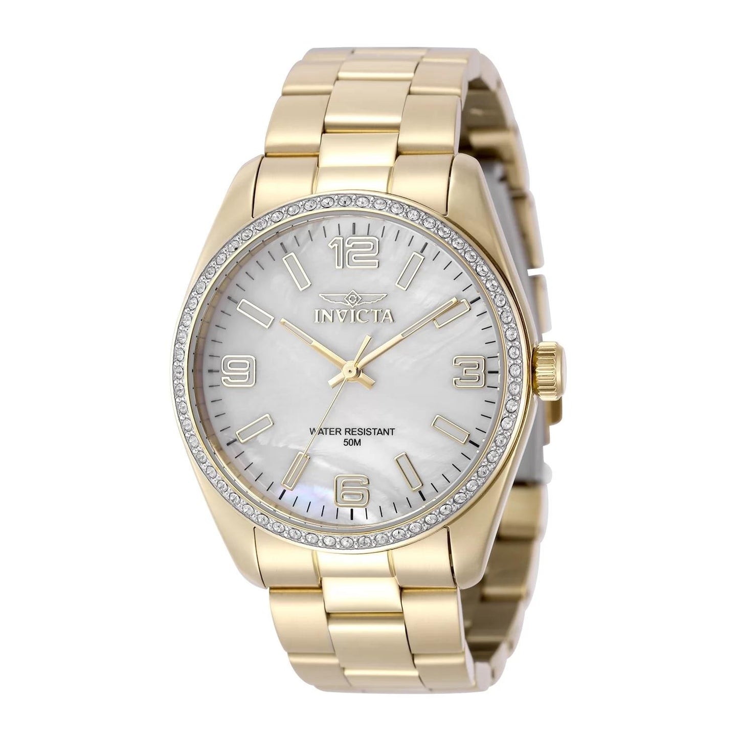 Invicta 50131 50131 Watch - White Dial Stainless Steel Band