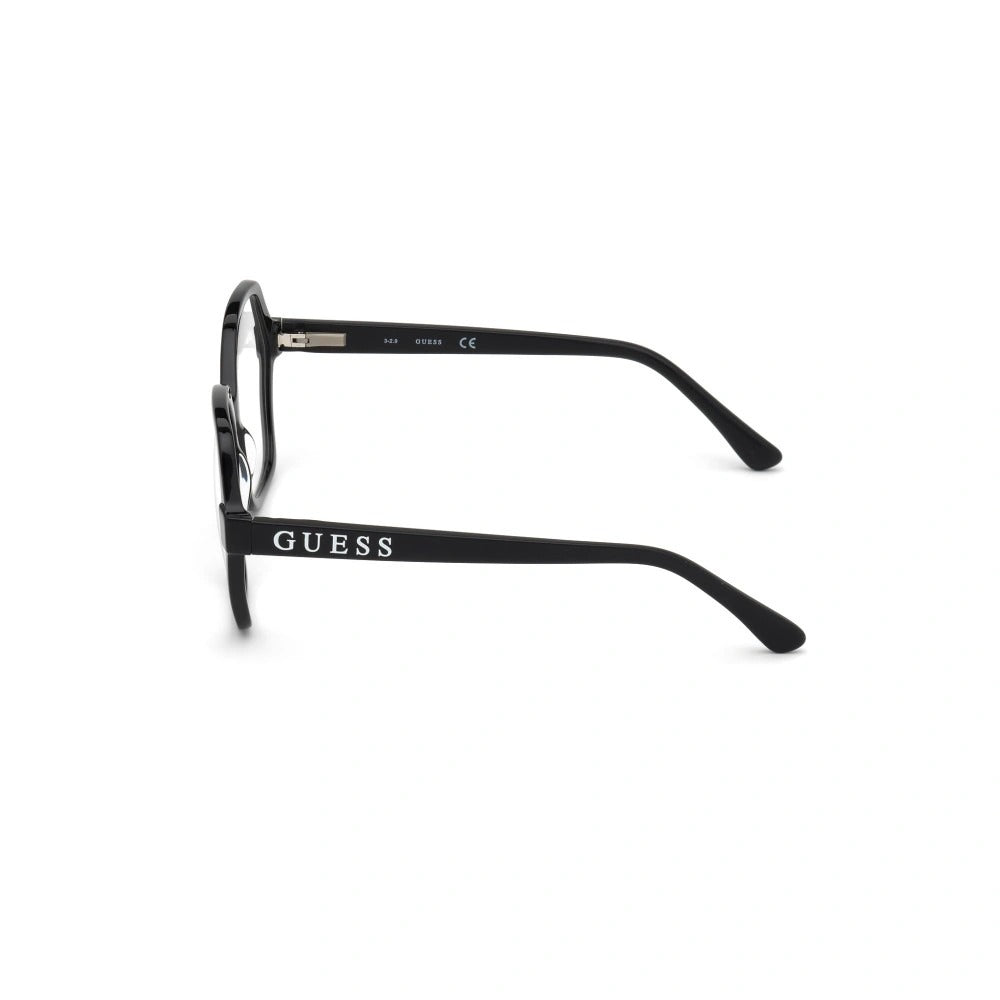Guess GU2790-001-56 eyeglasses in shiny black frame with clear lenses