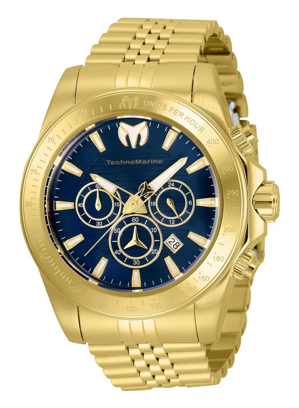 TechnoMarine TM-220149 TM-220149 Watch - Silver Dial Leather Band