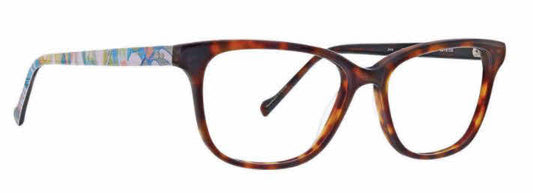 Vera Bradley Joss Rain Forest Fauna 5316 53mm New Eyeglasses