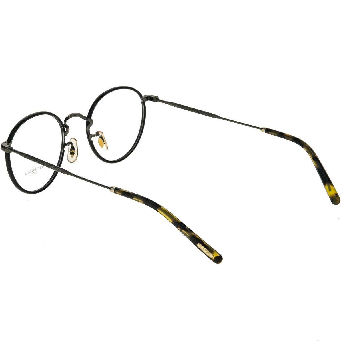 Oliver Peoples 0OV1308-5317-48 Antique Gold Black Square EYEGLASSES 48mm Eyeglasses