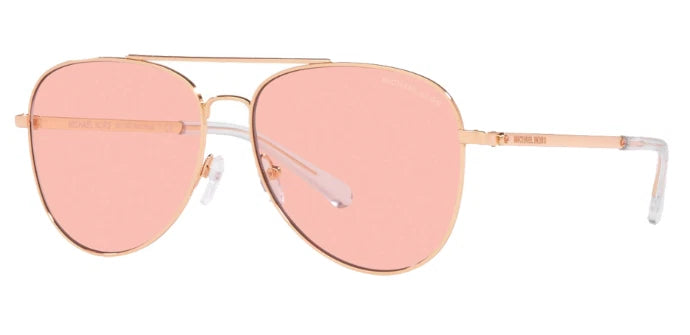 Michael Kors 0MK1045-11085-60 Rose Gold Round SUNGLASSES 0mm Sunglasses
